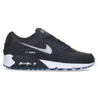 Nike Air Max 90 Reflective Swoosh Anthracite Industrial Blue