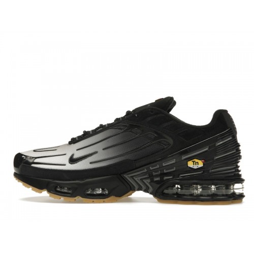 Nike Air Max Plus 3 Black Smoke Grey Gum - мужская сетка размеров
