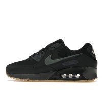 Nike Air Max 90 Black Smoke Grey Gum Reflective