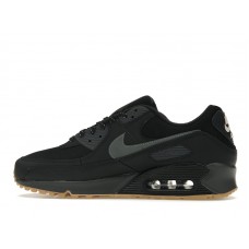 Nike Air Max 90 Black Smoke Grey Gum Reflective