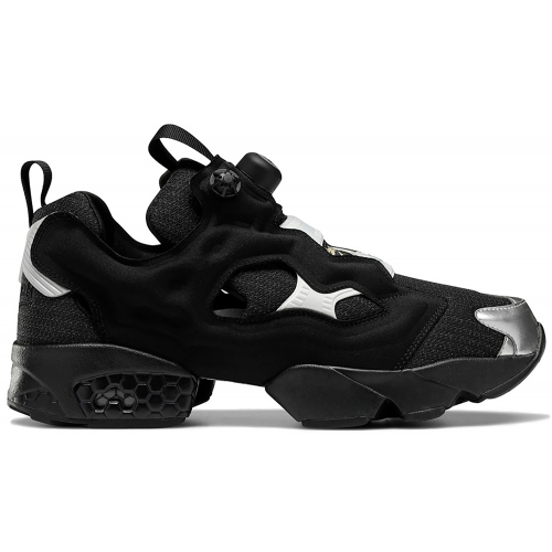 Кроссы Reebok Instapump Fury Black Steel - мужская сетка размеров