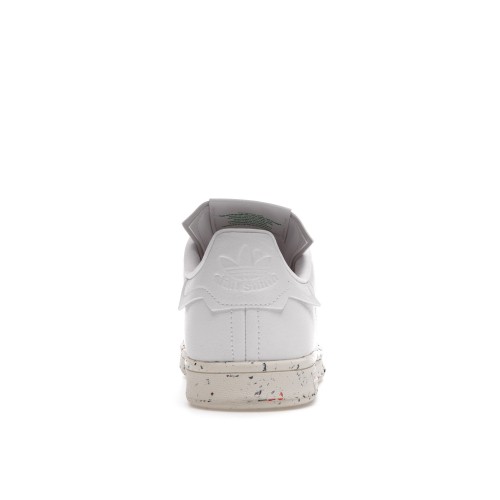 Кроссы adidas Stan Smith Clean Classics White - мужская сетка размеров