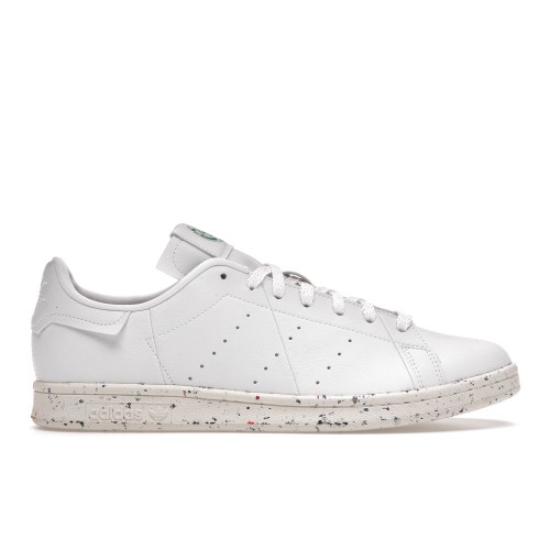 Кроссы adidas Stan Smith Clean Classics White - мужская сетка размеров