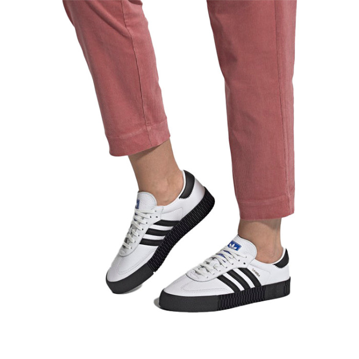 adidas Sambarose Footwear White Core Black Bluebird (W) - женская сетка размеров adidas Sambarose Footwear White Core Black Bluebird (W) - женская сетка размеров