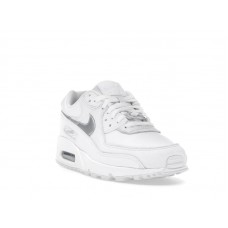 Женские Nike Air Max 90 Liquid Metal White (W)