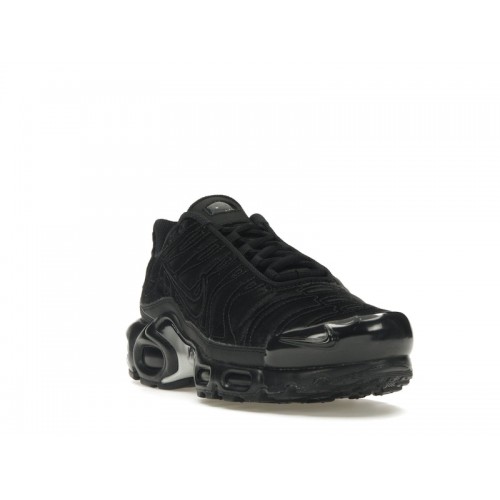 Кроссы Nike Air Max Plus Black Anthracite Sail (W) - женская сетка размеров