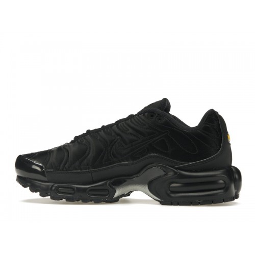 Кроссы Nike Air Max Plus Black Anthracite Sail (W) - женская сетка размеров