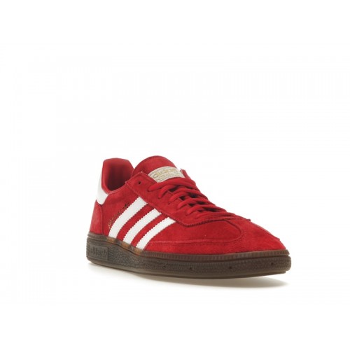 Кроссы adidas Handball Spezial Scarlet Gum - мужская сетка размеров