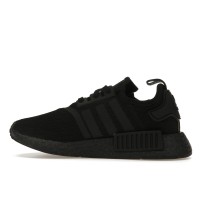 Женские кроссовки adidas NMD R1 Triple Black Gold Metallic (W)