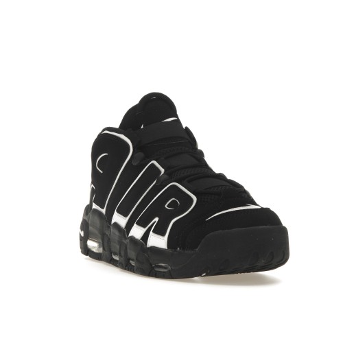 Кроссы Nike Air More Uptempo 96 Black White (2023) - мужская сетка размеров