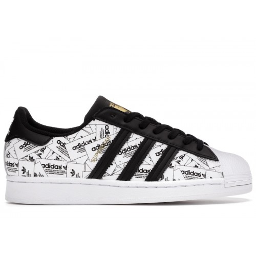 adidas Superstar Reflective All-Over Print - мужская сетка размеров
