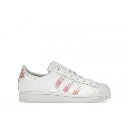 adidas Superstar Cloud White Iridescent (Youth) - мужская сетка размеров