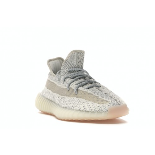 Кроссы adidas Yeezy Boost 350 V2 Lundmark (Reflective) - мужская сетка размеров