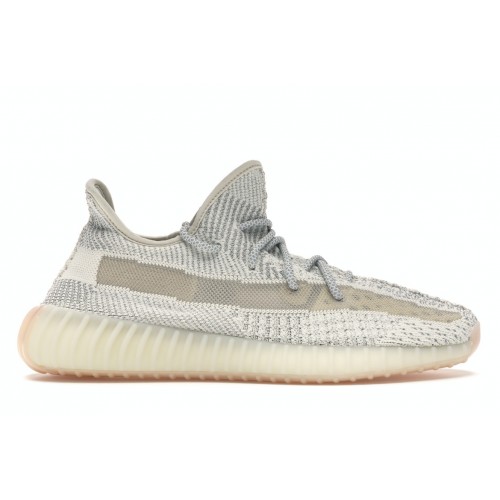 Кроссы adidas Yeezy Boost 350 V2 Lundmark (Reflective) - мужская сетка размеров