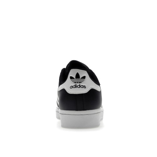 Кроссы adidas Superstar Black White (2019) (W) - женская сетка размеров