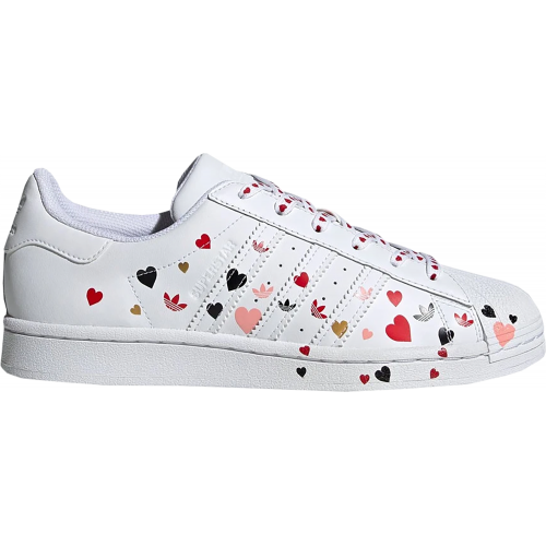 Кроссы adidas Superstar Valentines Day (2020) (W) - женская сетка размеров