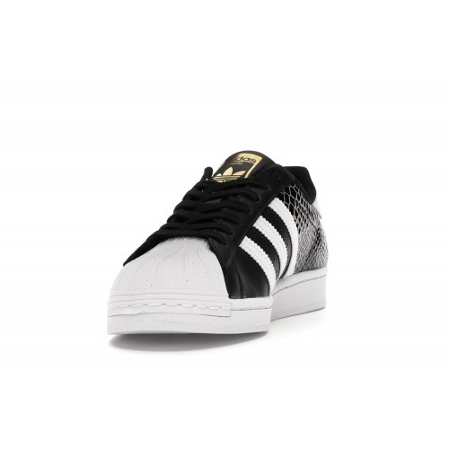 Кроссы adidas Superstar Core Black Cloud White (W) - женская сетка размеров