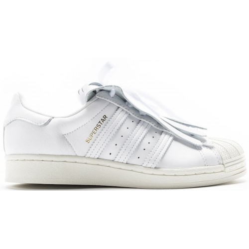 adidas Superstar Fringe Kiltie White (W) - женская сетка размеров