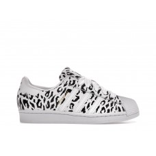 Женские кроссовки adidas Superstar Leopard White (W)