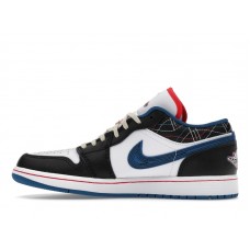 Jordan 1 Low SE Industrial Blue Sashiko