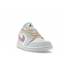 Женские Jordan 1 Low Multi-Color Sashiko (W)