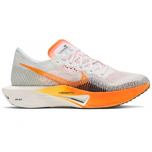 Кроссы Nike ZoomX Vaporfly 3 Sea Glass Bright Mandarin - мужская сетка размеров