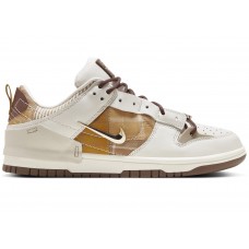 Женские кроссовки Nike Dunk Low Disrupt 2 Cacao Wow Plaid (W)