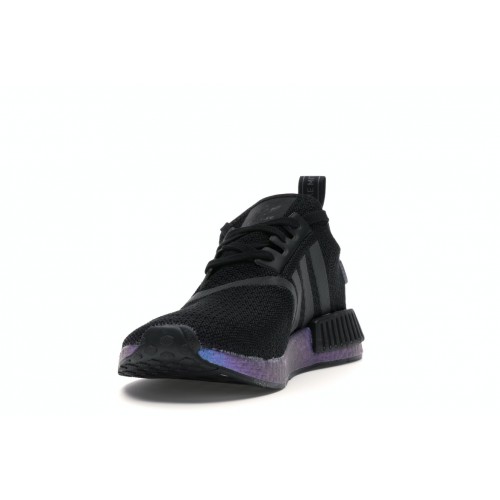 Кроссы adidas NMD R1 Goodbye Gravity Black - мужская сетка размеров