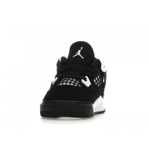 Кроссы Jordan 4 Retro White Thunder (TD) - детская сетка размеров