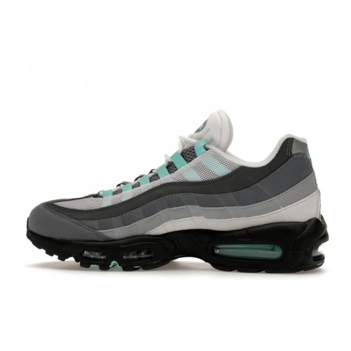 Кроссы Nike Air Max 95 Hyper Turquoise - мужская сетка размеров