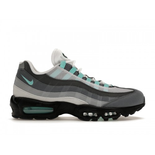 Кроссы Nike Air Max 95 Hyper Turquoise - мужская сетка размеров