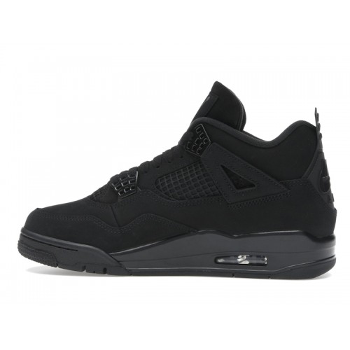 Air Jordan 4 Retro Black Cat 2025 - мужская сетка размеров Air Jordan 4 Retro Black Cat 2025 - мужская сетка размеров