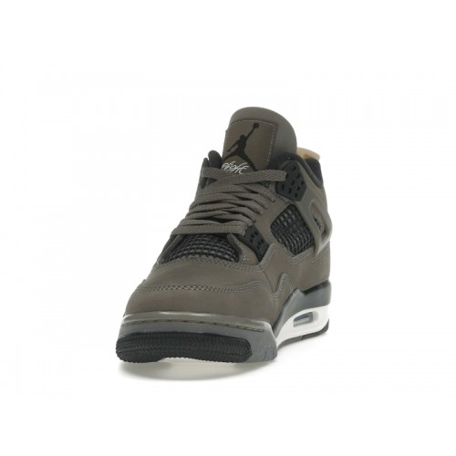 Кроссы Jordan 4 Retro Cave Stone - мужская сетка размеров