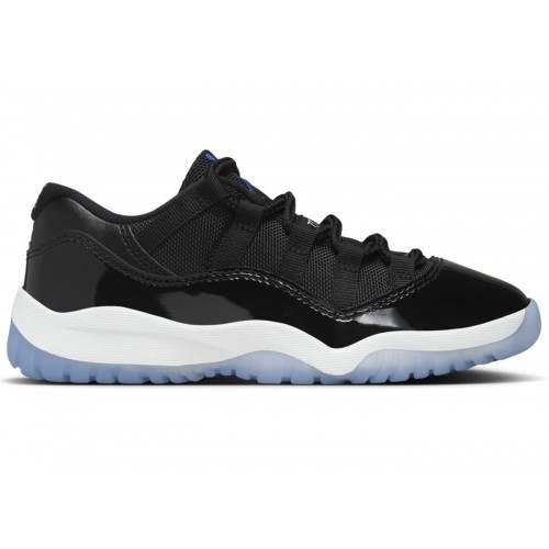 Кроссы Jordan 11 Retro Low Space Jam (PS) - детская сетка размеров