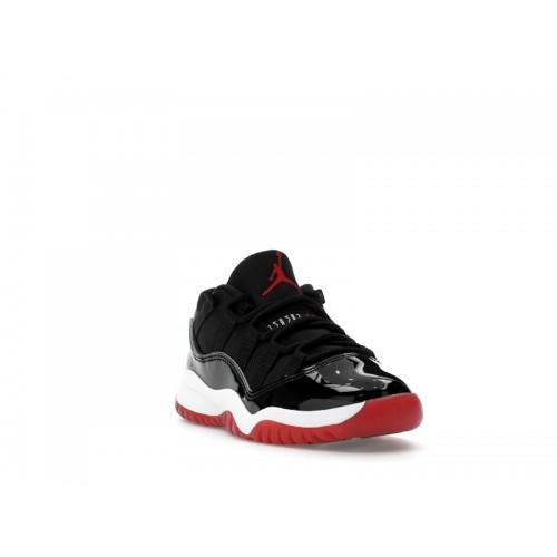 Air Jordan 11 Retro Low PS Bred 2025 - детская сетка размеров