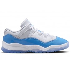 Детские Jordan 11 Retro Low University Blue (2026) (PS)
