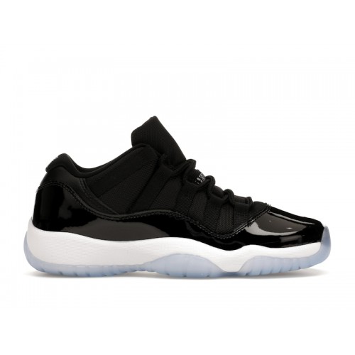Кроссы Jordan 11 Retro Low Space Jam (GS) - подростковая сетка размеров