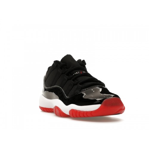 Кроссы Jordan 11 Retro Low Bred (GS) (2025) - подростковая сетка размеров