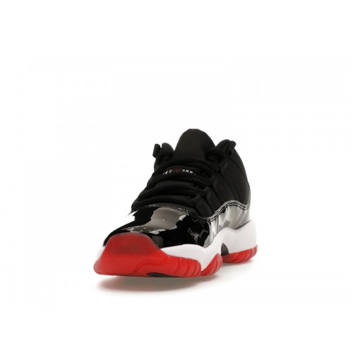 Кроссы Jordan 11 Retro Low Bred (GS) (2025) - подростковая сетка размеров