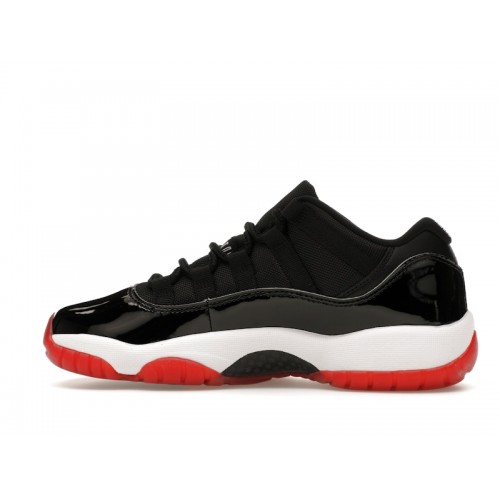 Кроссы Jordan 11 Retro Low Bred (GS) (2025) - подростковая сетка размеров