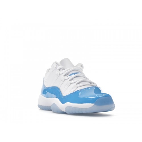 Air Jordan 11 Retro Low GS University Blue 2026 - подростковая сетка размеров