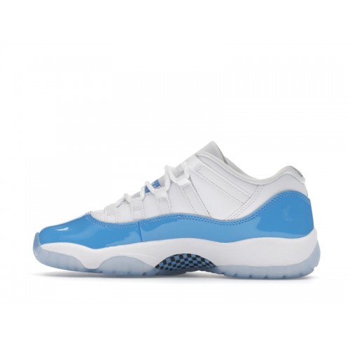 Air Jordan 11 Retro Low GS University Blue 2026 - подростковая сетка размеров