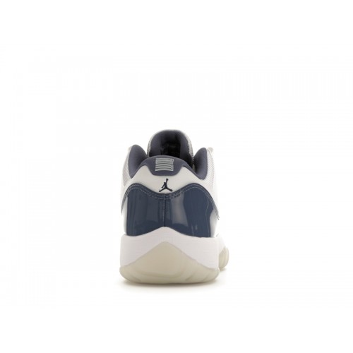 Кроссы Jordan 11 Retro Low Diffused Blue (GS) - подростковая сетка размеров