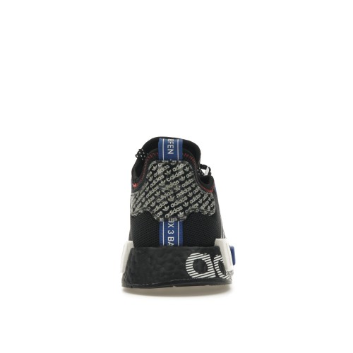 Кроссы adidas NMD R1 Transmission Pack Core Black - мужская сетка размеров