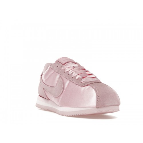 Кроссы Nike Cortez Textile Satin Soft Pink (W) - женская сетка размеров