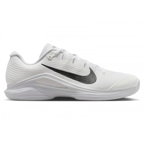 Кроссы Nike Court Air Zoom Vapor 12 HC White Summit White Black - мужская сетка размеров