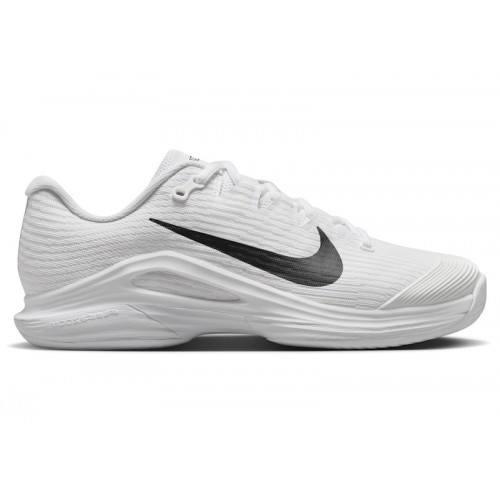 Кроссы Nike Court Air Zoom Vapor 12 HC White Summit White Black (W) - женская сетка размеров