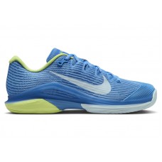 Женские кроссовки Nike Court Air Zoom Vapor 12 HC Blue Beyond Light Lemon Twist Star Blue Glacier Blue (W)