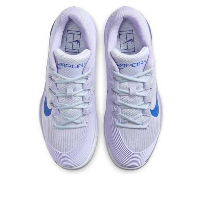 Nike Court Air Zoom Vapor 12 HC Amethyst Tint Hydrangeas Deep Night (W) - женская сетка размеров Nike Court Air Zoom Vapor 12 HC Amethyst Tint Hydrangeas Deep Night (W) - женская сетка размеров