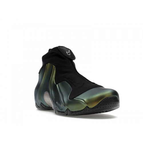 Кроссы Nike Air Flightposite Metallic Gold (2024) - мужская сетка размеров